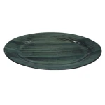 PD048-30-V-ASSIETTE OVAL EN PORCELAINE BLANC D 30x21 CM