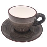 PD1169-G-TASSE A PETIT DEJ AVEC SOUS TASSE EN PORCELAINE BLANC PAQUET DE 9