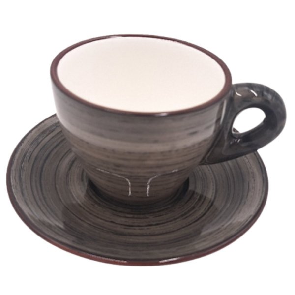 PD1169-G-TASSE A PETIT DEJ AVEC SOUS TASSE EN PORCELAINE BLANC PAQUET DE 9
