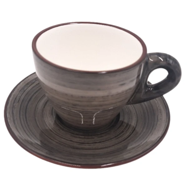 PD1169-G-TASSE A PETIT DEJ AVEC SOUS TASSE EN PORCELAINE BLANC PAQUET DE 9