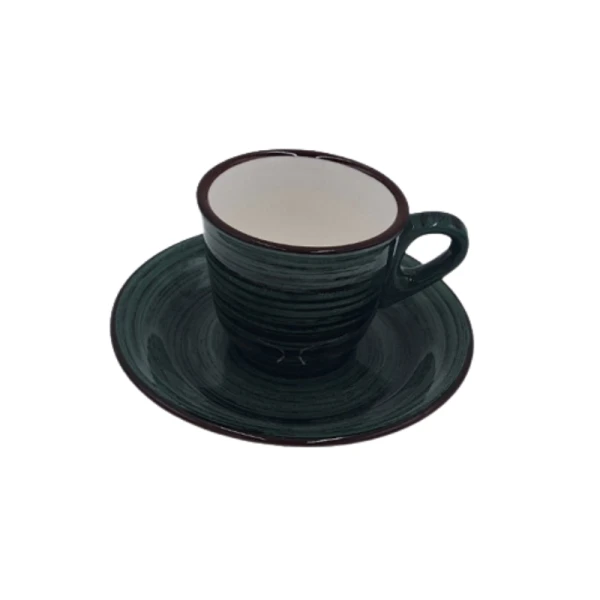 PD1169-V-TASSE A PETIT DEJ AVEC SOUS TASSE EN PORCELAINE BLANC PAQUET DE 10