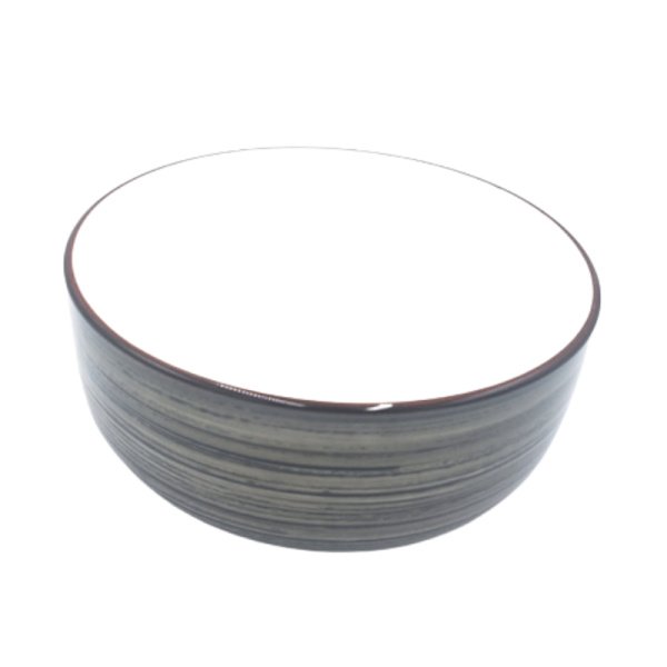 PD4834-15-G-SALADIER DROITE EN PORCELAINE BLANC D 15 CM