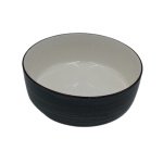 PD4834-15-V-SALADIER DROITE EN PORCELAINE BLANC D 15 CM