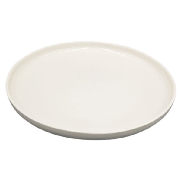 PD4837-20-ASSIETTE EN PORCELAINE BLANC D 20 CM